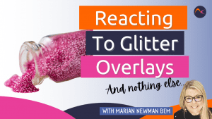 allergic reaction to glitter overlays